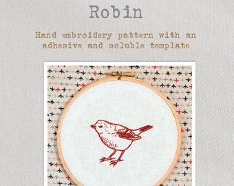 Robin - ricamo - creare un bellissimo ricamo intricato di Robin con questo bel modello
