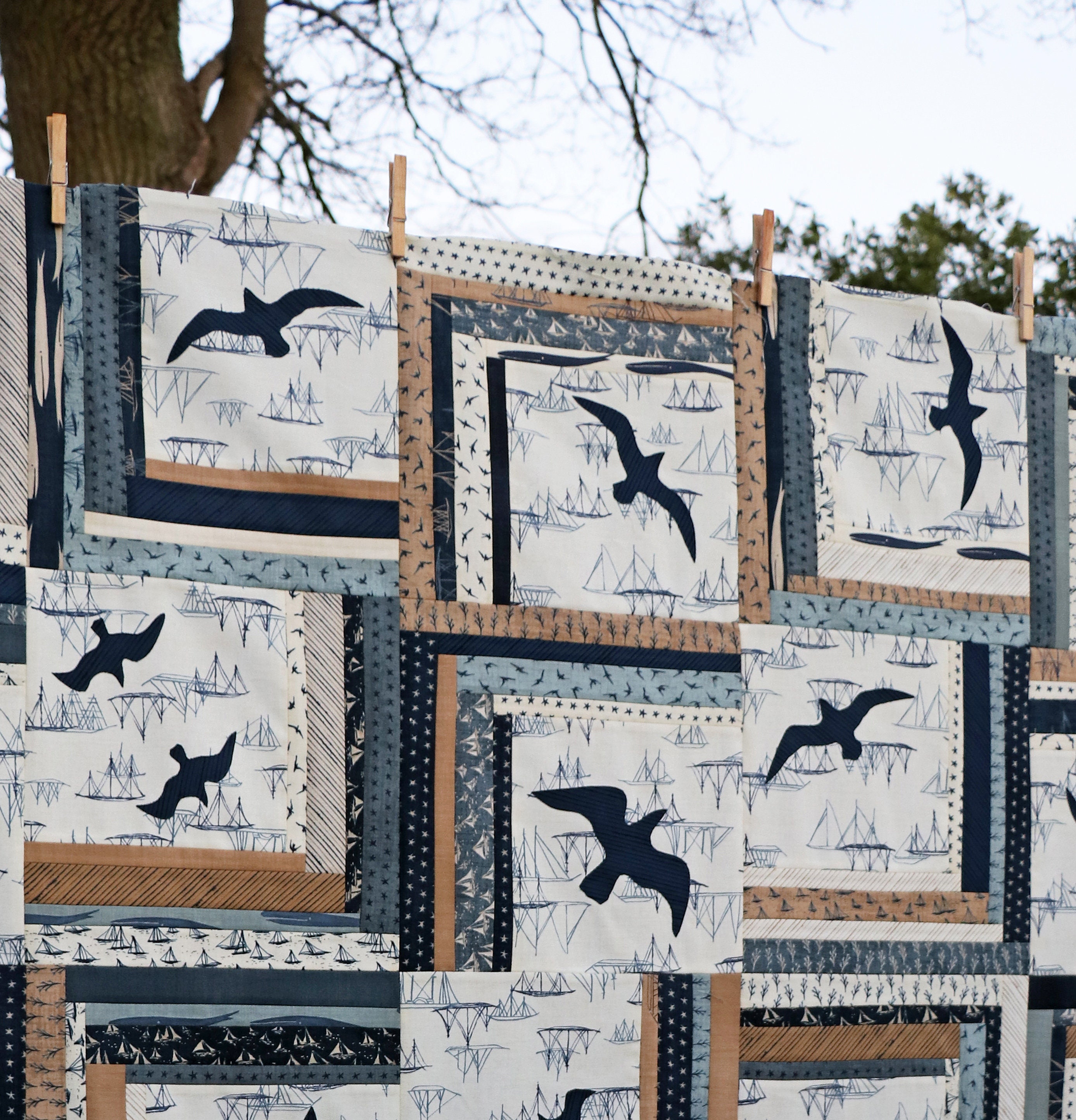 Winged Quilt Pattern On the Wing - Quilt Pattern - a Beautiful Quilt With Amazing Energy and ...