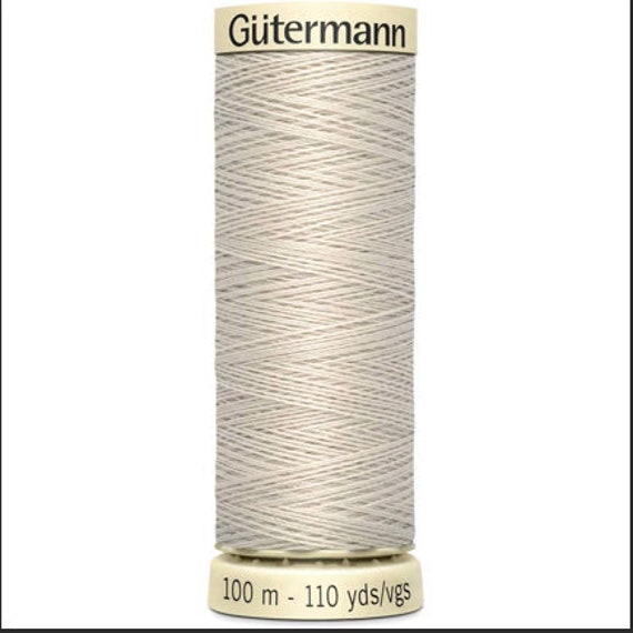 Gutermann Extra Strong Polyester Sewing, Embroidery Thread - 100m Spool