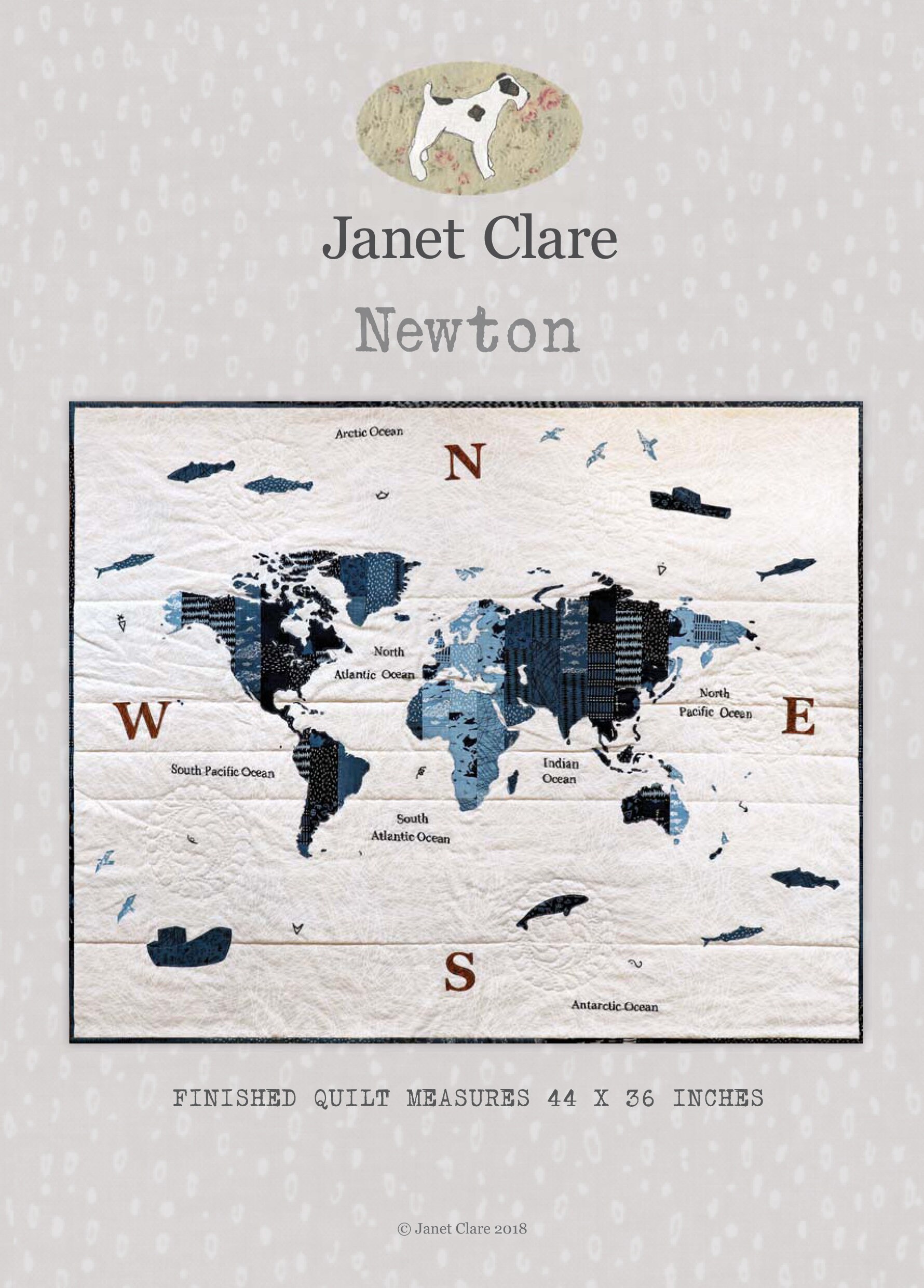 Olde World Map by Janlynn Platinum Collection Counted Cross Stitch Kit 