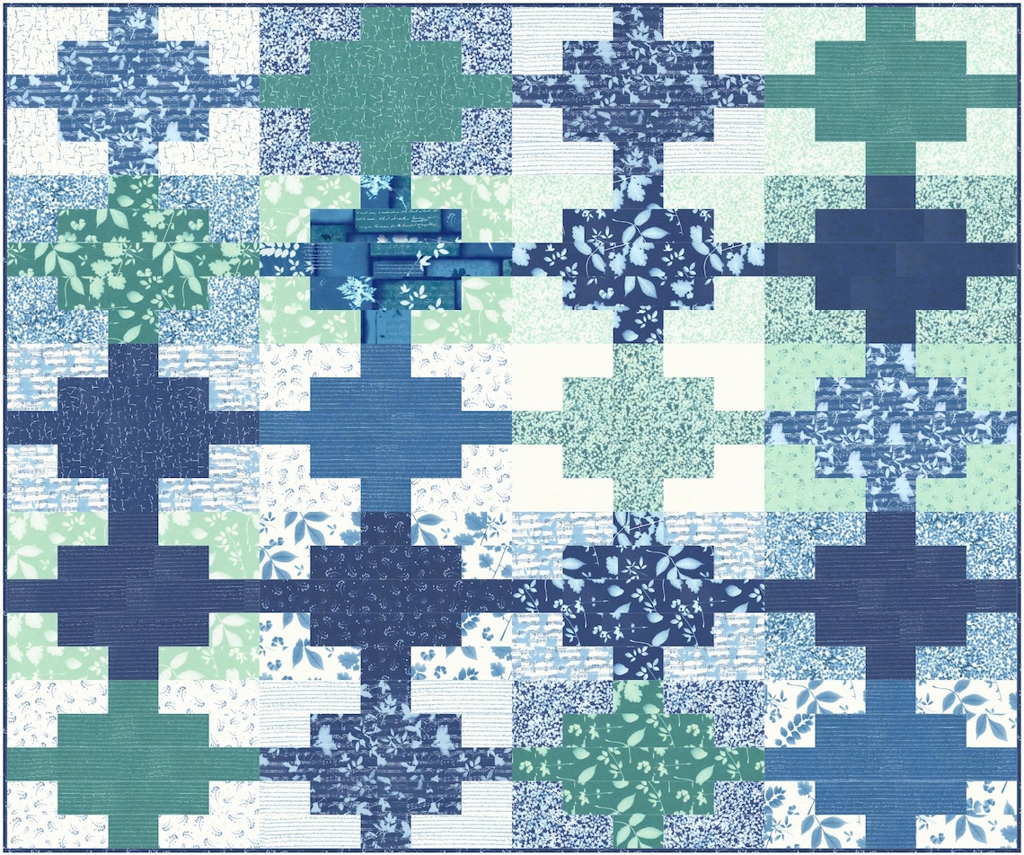 Mabel Quilt Pattern- PDF- Simply Take 1 Jelly Roll to Piece the Top of ...