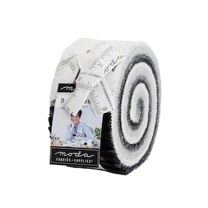 Jelly Roll - &#39;Botanicals&#39;  by Janet Clare for Moda - includes 40 pieces of fabric