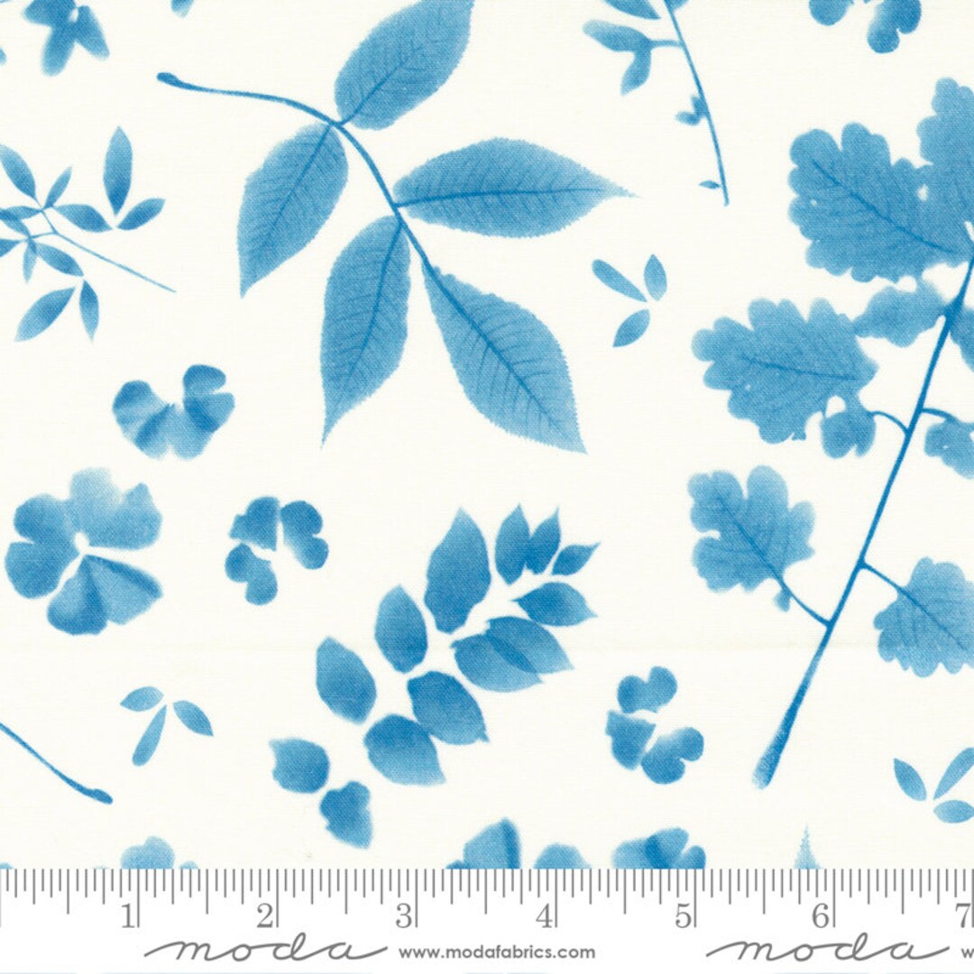 order　FABRIC ④ Herschel > Cloud (16961-11) From Janet Clare's 'bluebell' Moda