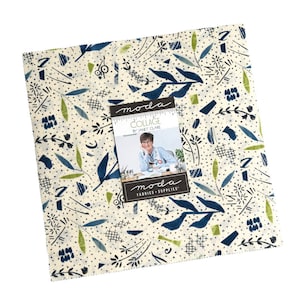 10" Layer Cake -  ''Collage' by Janet Clare for Moda - includes 42 pieces of 10 inch square fabric