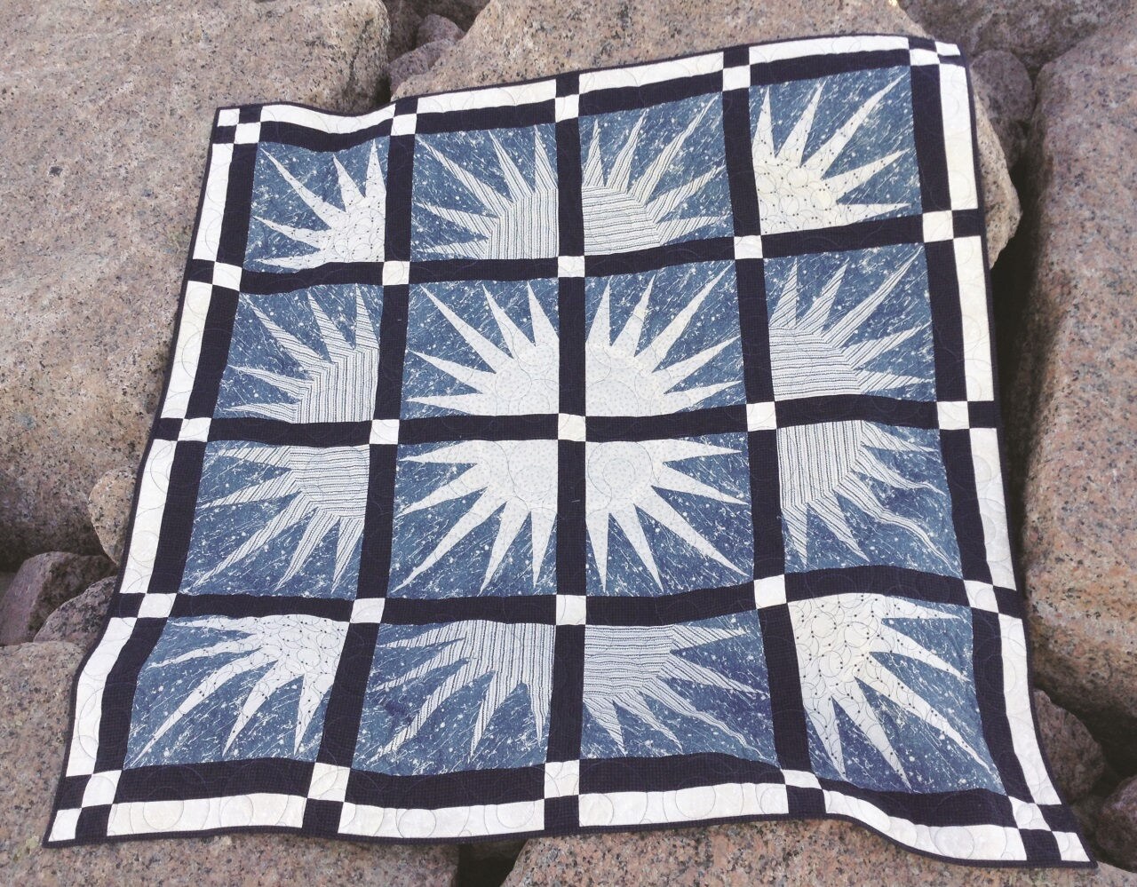Rise and Shine Quilt Pattern A beautiful quilt using Etsy