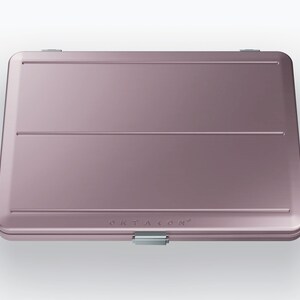 Laptop Aluminium Hardcase 13,3 Zoll passgenau für Apple MacBook Pro 13 Bronce-Rosé