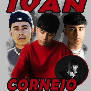 Ivan Cornejo Png , Ready to print, printable design, hiphop artist, 90s, rapper, rap tee design, 300 dpi