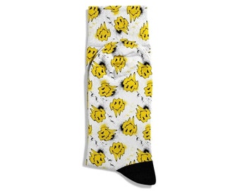 Smiley Groomsmen Socks / Groomsmen Gifts / Wedding Socks