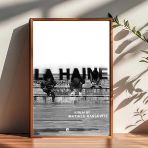 La Haine Film Poster,Raum Dekor,Poster für Geschenke,Wohnkultur,Wand Kunst Dekor