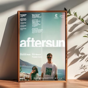 Aftersun Movie Poster,Raumdekor,Plakat für Geschenke,Wohnkultur,Wandkunst Dekor