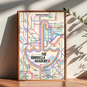 Umbrella Acadamy Filmposter, Raumdekor, Poster für Geschenke, Wohnkultur, Wandkunstdekor