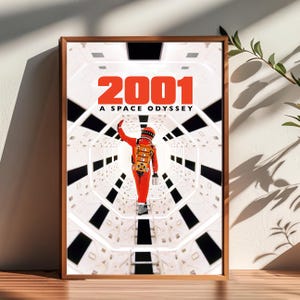 2001 A Space Odyssey Film Poster, Raum Dekor, Poster für Geschenke, Wohnkultur, Wand Kunst Dekor