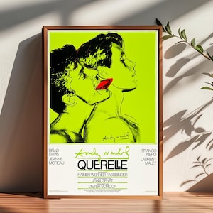 Querelle 1982 Film Poster, Raum Dekor, Poster für Geschenke, Wohnkultur, Wand Kunst Dekor