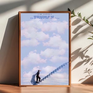 The Truman Show Movie Poster: Handmade Canvas Wall Art