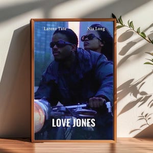 Love Jones Film Poster, Raumdekor, Poster für Geschenke, Wohnkultur, Wandkunst Dekor