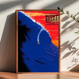 Point Break Film Poster, Raumdekor, Poster für Geschenke, Wohnkultur, Wandkunst Dekor