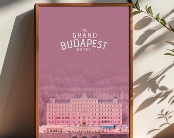 The Grand Budapest Hotel Movie Poster,Room Decor,Poster for Gifts,Home Decor,Wall Art Decor