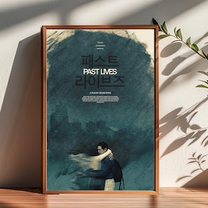 Past Lives Film Poster, Raum Dekor, Poster für Geschenke, Wohnkultur, Wand Kunst Dekor
