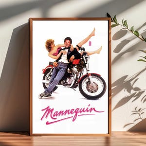 Póster de película clásica de comedia adolescente con maniquí, decoración de habitación, póster para regalo, decoración del hogar, decoración de pared.