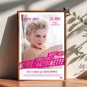 MARIE ANTOINETTE Film Poster, Raum Dekor, Poster für Geschenke, Wohnkultur, Wand Kunst Dekor
