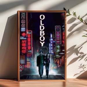 Oldboy Film Poster, Raumdekor, Poster für Geschenke, Wohnkultur, Wandkunst Dekor