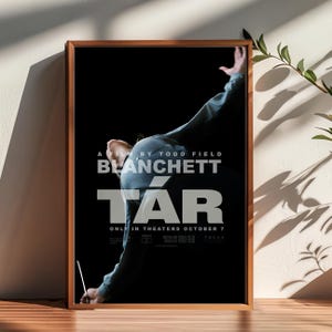 Tár Movie Poster,Room Decor,Poster for Gifts,Home Decor,Wall Art Decor