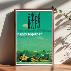 Happy Together Filmposter, Raumdekor, Poster für Geschenke, Wohnkultur, Wandkunstdekor