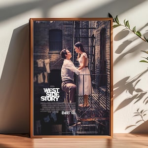 West Side Story Movie Poster,Room Decor,Poster for Gifts,Home Decor,Wall Art Decor