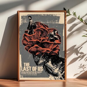 Poster del film The Last of Us, decorazioni per la stanza, poster per regali, decorazioni per la casa, decorazioni da parete