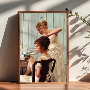 Póster de la película Orgullo y prejuicio, decoración de la habitación, póster para regalos, decoración del hogar, decoración de arte de pared