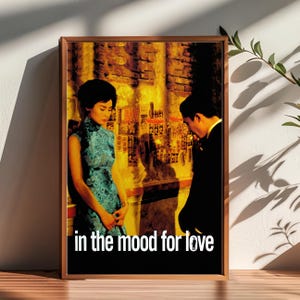 In the Mood for Love Movie Poster,Room Decor,Poster for Gifts,Home Decor,Wall Art Decor