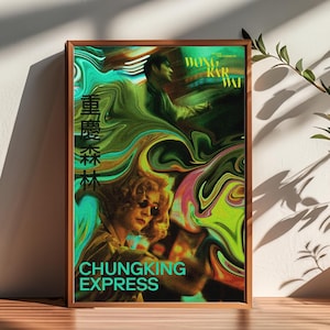 Póster de la película Chungking Express, decoración de la habitación, póster para regalos, decoración del hogar, decoración de arte de pared