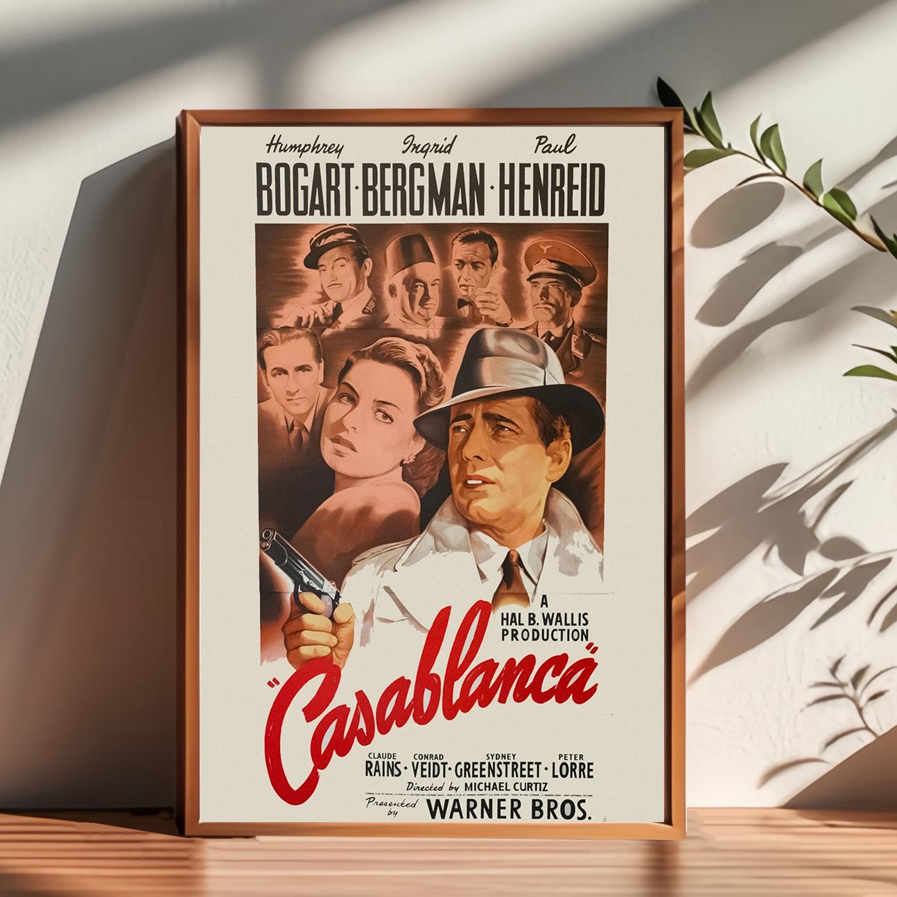 Chill Casablanca - Targa In Metallo Vintage 15x20 Cm - Poster Retrò Per Parete, Personalizzabile, Alluminio - 4