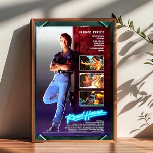 ROADHOUSE Film Poster, Raum Dekor, Poster für Geschenke, Wohnkultur, Wand Kunst Dekor