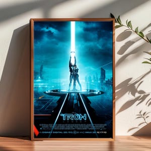TRON LEGACY Filmposter, Raumdekor, Poster für Geschenke, Wohnkultur, Wandkunstdekor