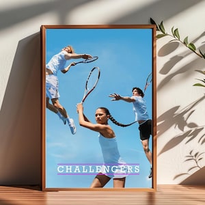 Challengers Movie Poster,Room Decor,Poster for Gifts,Home Decor,Wall Art Decor