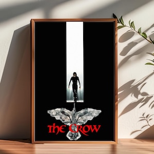 The Crow Movie Poster,Room Decor,Poster for Gifts,Home Decor,Wall Art Decor