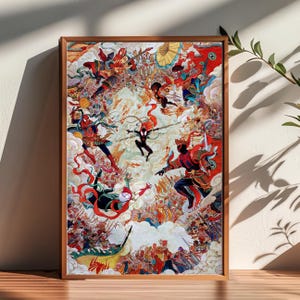 Spider-Man Across the Spider-Verse Movie Poster,Room Decor,Poster for Gifts,Home Decor,Wall Art Decor