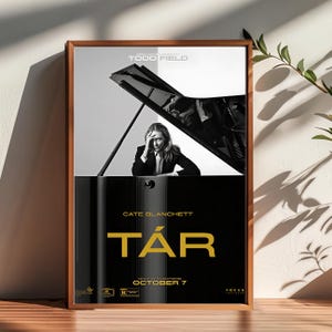 Tár Movie Poster,Room Decor,Poster for Gifts,Home Decor,Wall Art Decor