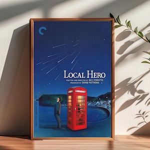 LOCAL HERO Film Poster,Raumdekor,Poster für Geschenke,Wohnkultur,Wandkunst Dekor