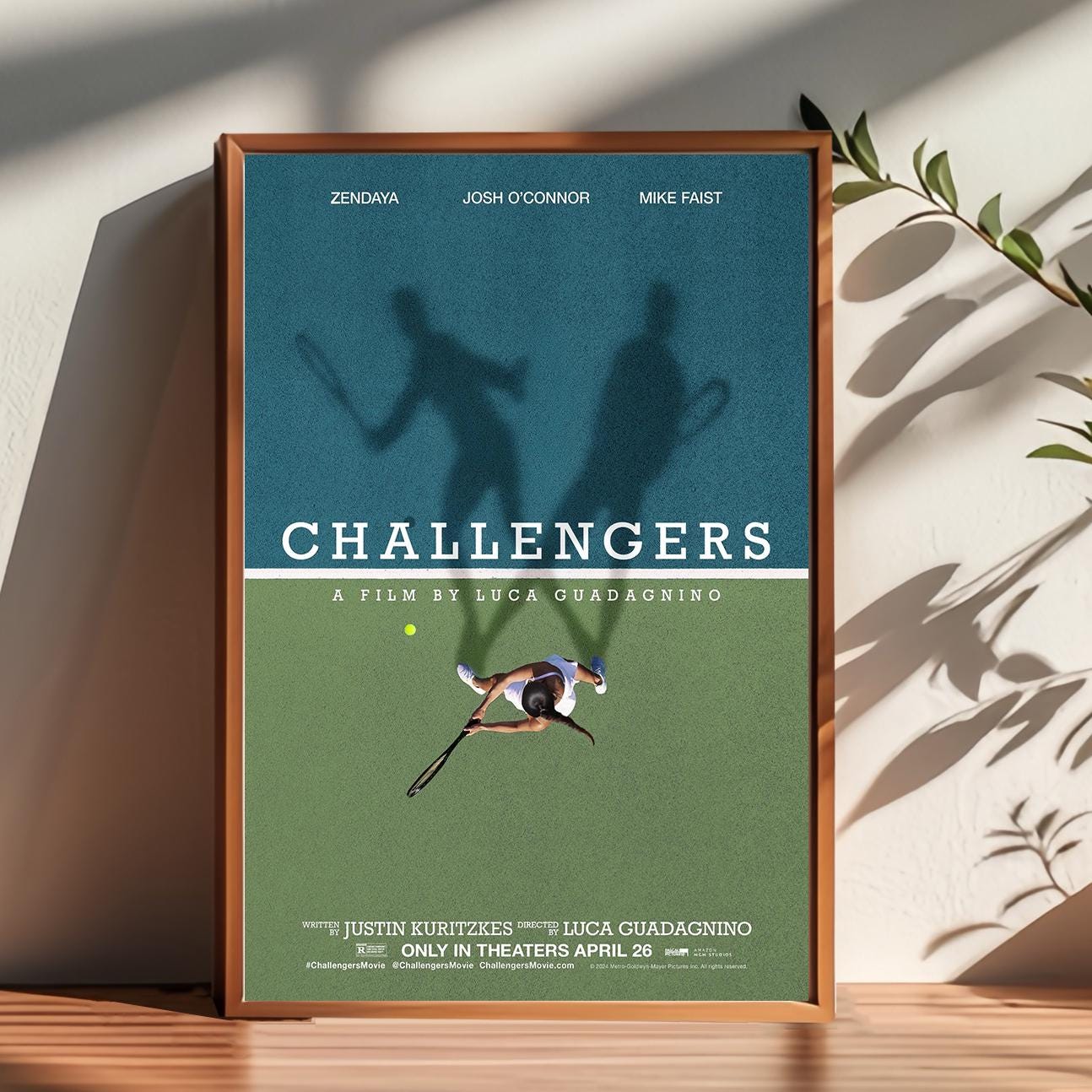 Challengers Movie Poster,Room Decor,Poster for Gifts,Home Decor,Wall Art Decor