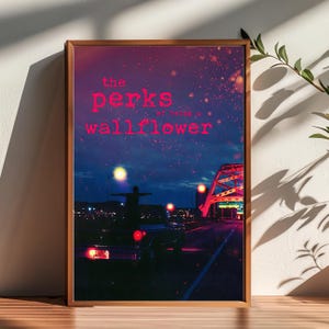 The Perks of being a Wallflower Poster, Raumdekor, Poster für Geschenke, Wohnkultur, Wandkunst Dekor