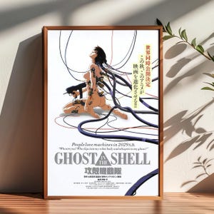 Ghost in the Shell Film Poster, Raum Dekor, Poster für Geschenke, Wohnkultur, Wand Kunst Dekor