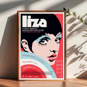 Liza A Truly Terrific Absolutely True Story Movie Poster,Room Decor,Poster for Gifts,Home Decor,Wall Art Decor