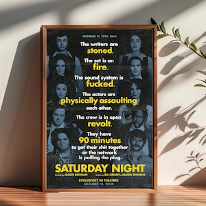 Samstag Nacht Film Poster,Dekoration,Plakat für Geschenke,Wohnkultur,Wand Kunst Dekor
