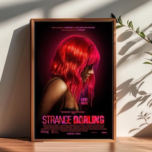 Strange Darling Film Poster, Raum Dekor, Poster für Geschenke, Wohnkultur, Wand Kunst Dekor