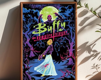 Buffy the vampire slayer Movie Poster,Room Decor,Poster for Gifts,Home Decor,Wall Art Decor