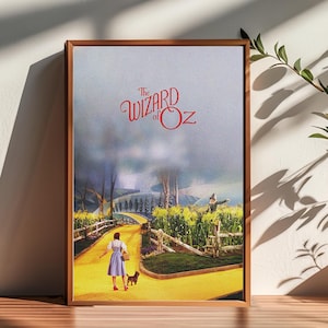Der Zauberer von Oz Film Poster,Raum Dekor,Poster für Geschenke,Wohnkultur,Wand Kunst Dekor