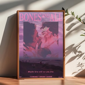 Bones and All Movie Poster,Room Decor,Poster for Gifts,Home Decor,Wall Art Decor