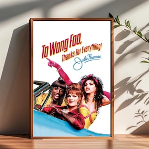 To Wong Foo Danke für alles 1995 Film Poster, Raum Dekor, Poster für Geschenke, Wohnkultur, Wand Kunst Dekor